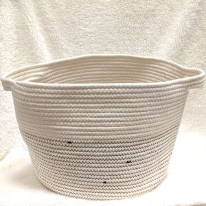 Cotton Rope Storage bin